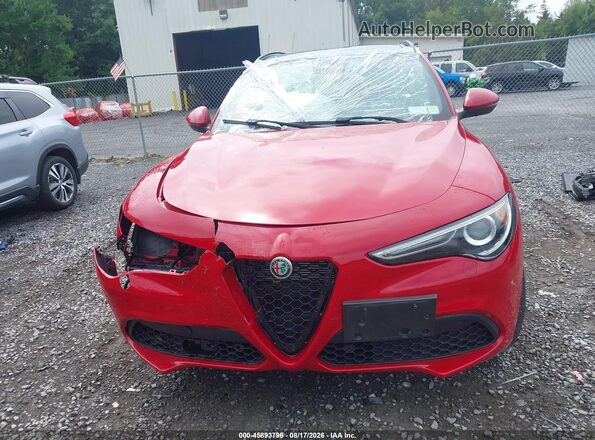 ZASPAKBN6N7D26603 2022 ALFA ROMEO STELVIO Red Вид щитка приладів