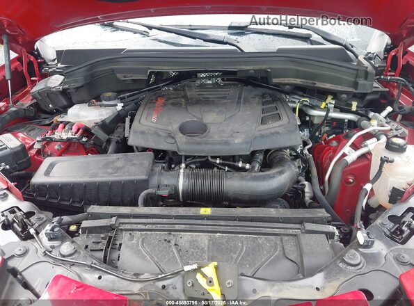 ZASPAKBN6N7D26603 2022 ALFA ROMEO STELVIO Red Вид ззаду