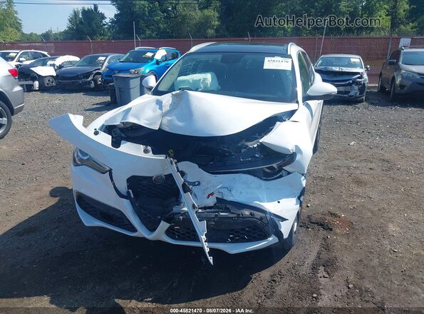 ZASPAKBN7K7C59411 2019 ALFA ROMEO STELVIO White წინა ხედი