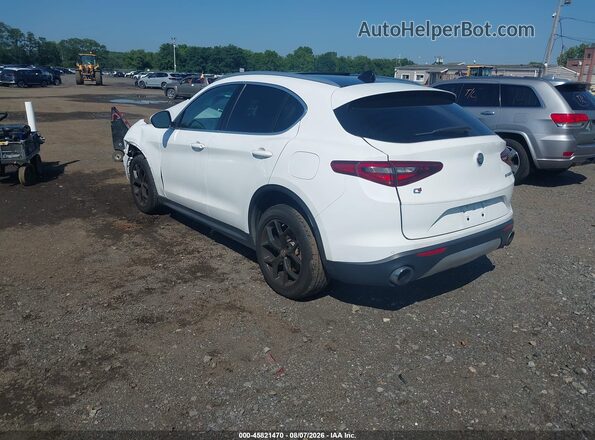 ZASPAKBN7K7C59411 2019 ALFA ROMEO STELVIO White უკანა მარცხენა