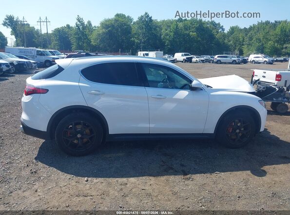 ZASPAKBN7K7C59411 2019 ALFA ROMEO STELVIO White უკანა სალონის ხედი