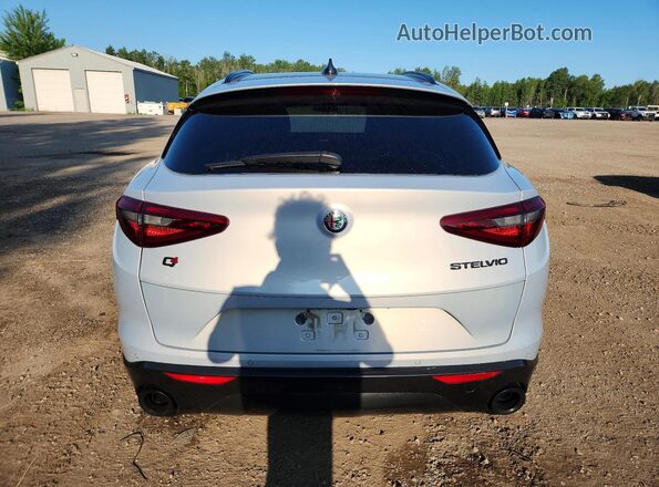 ZASPAKBN7L7C88053 2020 ALFA ROMEO STELVIO White Հետևի տեսք