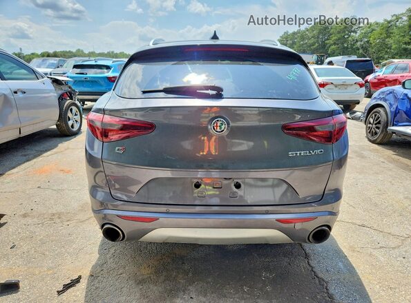 ZASPAKBN7L7C98372 2020 ALFA ROMEO STELVIO Gray Հետևի տեսք