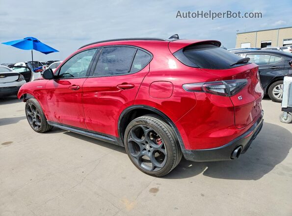 ZASPAKBN7R7D77193 2024 ALFA ROMEO STELVIO Red Tył lewy
