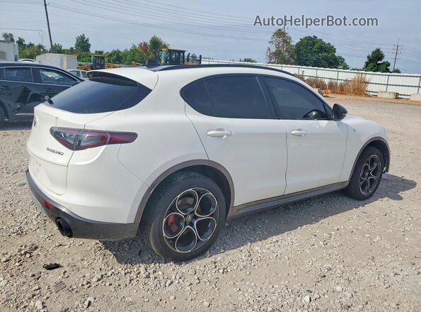 ZASPAKBN7R7D81177 2024 ALFA ROMEO STELVIO Белый Задняя правая четверть