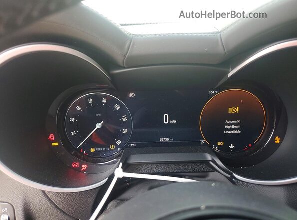 ZASPAKBN7R7D81177 2024 ALFA ROMEO STELVIO Белый Вид щитка приборов