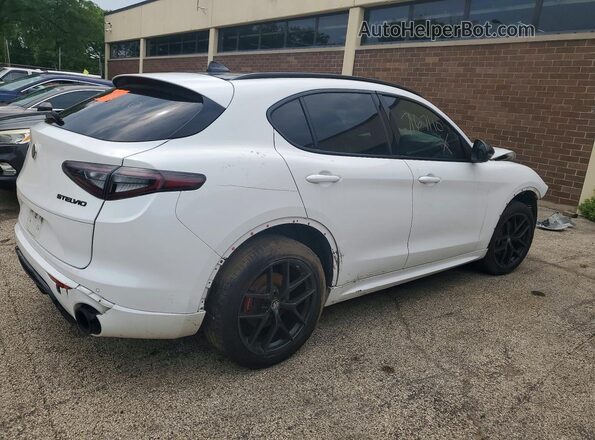 ZASPAKBN8M7D15083 2021 ALFA ROMEO STELVIO White Rear right