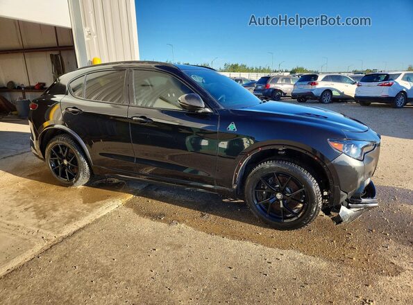 ZASPAKEV0R7D92064 2024 ALFA ROMEO STELVIO Black Widok deski rozdzielczej
