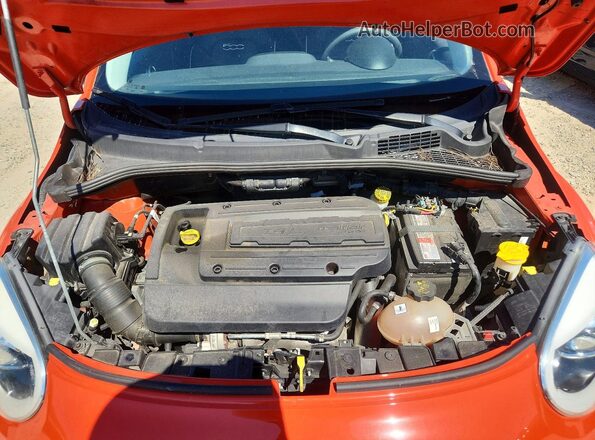 ZFBCFXAH2HP623778 2017 FIAT 500X Orange Սալոնի հետևի տեսք