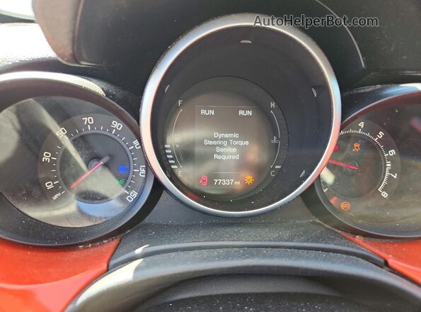 ZFBCFXAH2HP623778 2017 FIAT 500X Orange Սարքավորումների վահանակի տեսք