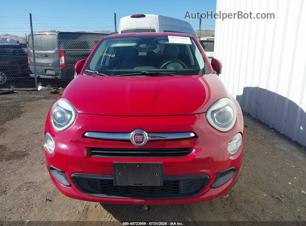 ZFBCFXBT0GP336054 2016 FIAT 500X Red Սարքավորումների վահանակի տեսք