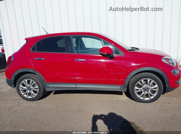ZFBCFXBT0GP336054 2016 FIAT 500X Red Սալոնի հետևի տեսք