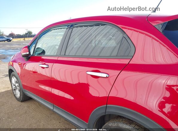 ZFBCFXBT0GP336054 2016 FIAT 500X Red Սալոնի 360 աստիճան տեսք
