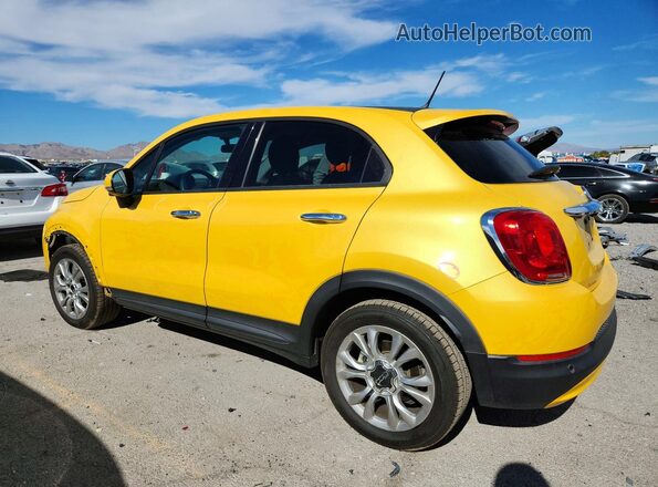 ZFBCFXBT2GP352223 2016 FIAT 500X Yellow Հետևի ձախ