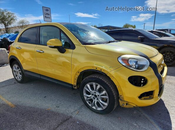 ZFBCFXBT2GP352223 2016 FIAT 500X Yellow Առջևի աջ
