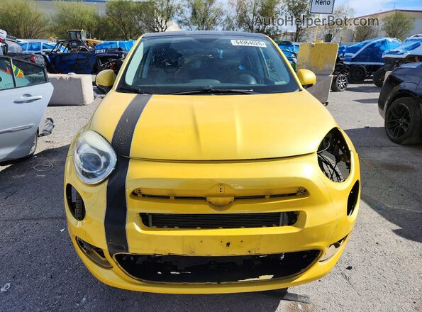 ZFBCFXBT2GP352223 2016 FIAT 500X Yellow Դիմացի տեսք