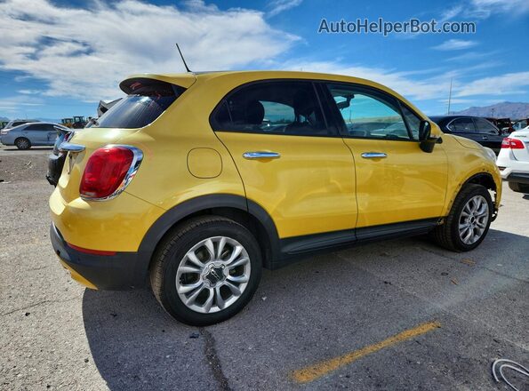 ZFBCFXBT2GP352223 2016 FIAT 500X Yellow Հետևի աջ