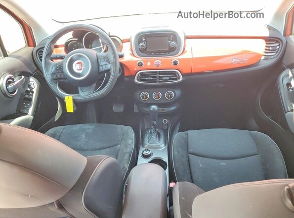 ZFBCFXBT4GP366351 2016 FIAT 500X Orange Առջևի վահանակի տեսք