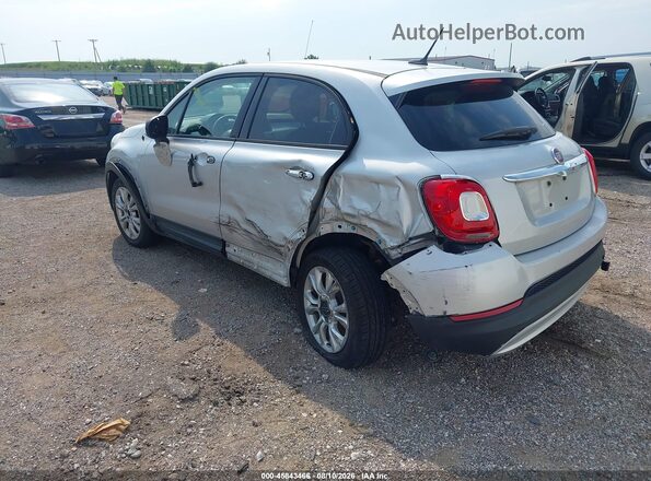 ZFBCFXBT6GP440191 2016 FIAT 500X Silver უკანა მარცხენა