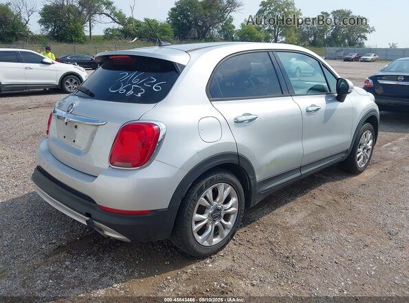 ZFBCFXBT6GP440191 2016 FIAT 500X Silver უკანა მარჯვენა