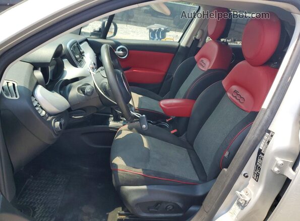 ZFBCFXBT9GP385865 2016 FIAT 500X Silver Vista interior delantera