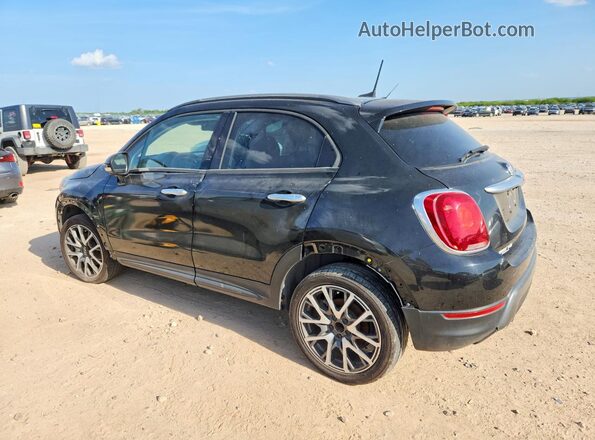 ZFBCFXCB0JP668944 2018 FIAT 500X Black Trasero izquierdo