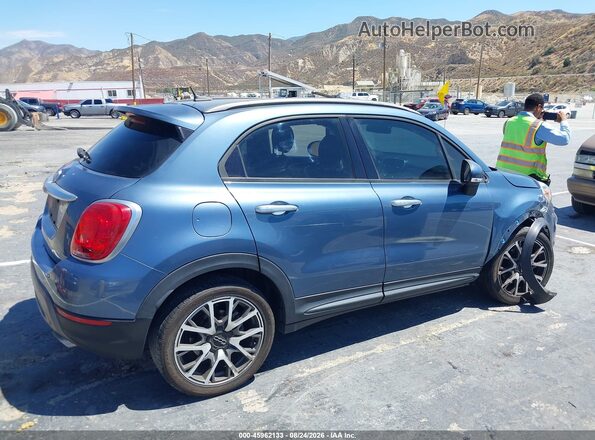 ZFBCFXCB1HP604082 2017 FIAT 500X Blue Սալոնի հետևի տեսք