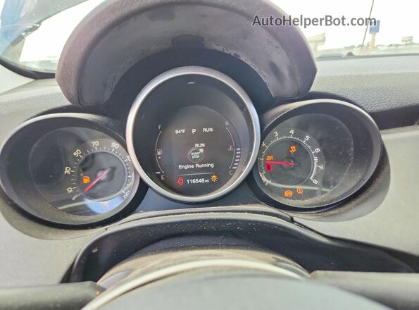 ZFBCFXCB8JP707442 2018 FIAT 500X Black Սարքավորումների վահանակի տեսք