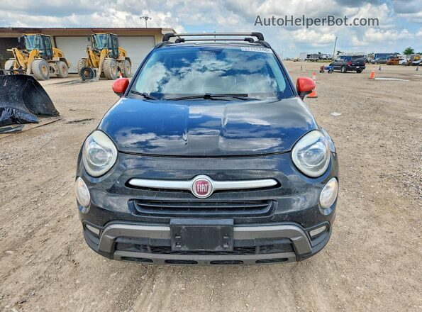 ZFBCFXCB8JP707442 2018 FIAT 500X Black Դիմացի տեսք