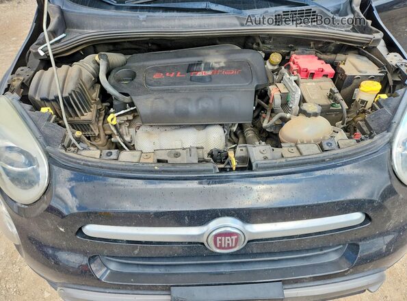 ZFBCFXCB8JP707442 2018 FIAT 500X Black Շարժիչի բաժամունքի տեսք