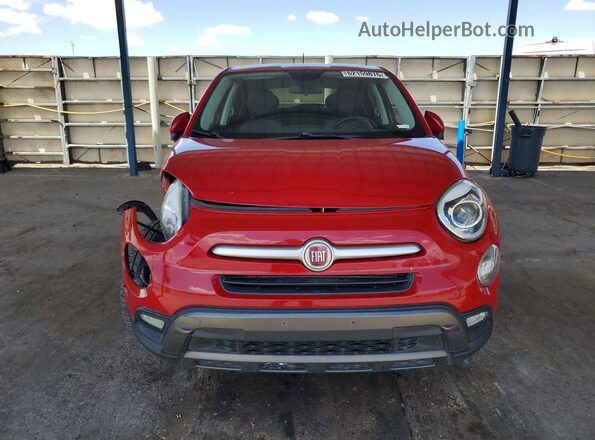 ZFBCFXCT8GP501586 2016 FIAT 500X Red Դիմացի տեսք