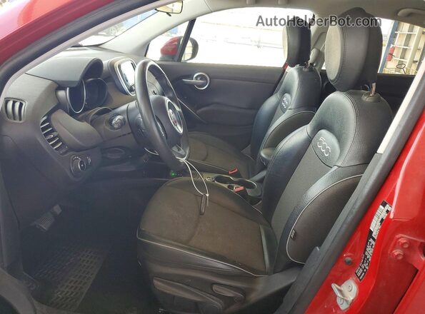 ZFBCFXCT8GP501586 2016 FIAT 500X Red Սալոնի դիմացի տեսք