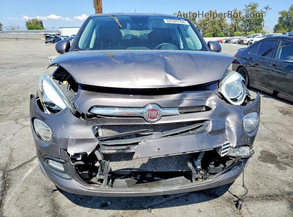 ZFBCFXDB0HP518826 2017 FIAT 500X Brown Vista frontal