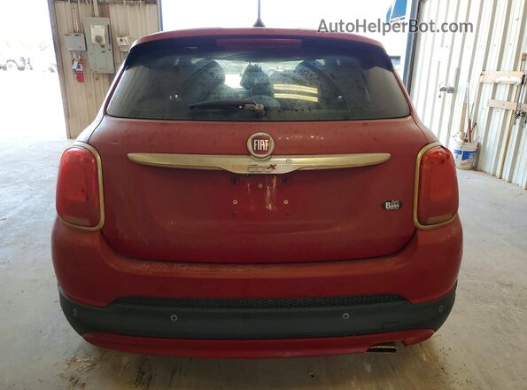 ZFBCFXDT6GP378837 2016 FIAT 500X Red Widok z tyłu