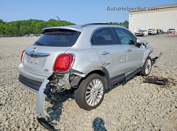 ZFBCFXDT8GP389192 2016 FIAT 500X Silver Trasero derecho