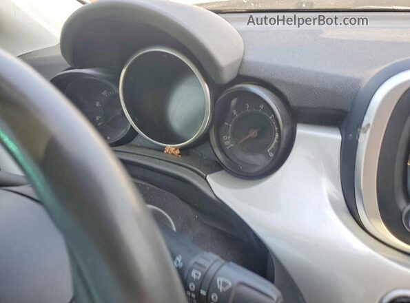 ZFBCFXDT8GP389192 2016 FIAT 500X Silver Vista del cuadro de instrumentos
