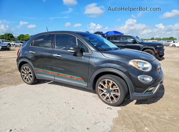 ZFBCFXET0GP332949 2016 FIAT 500X Black Widok wnętrza z przodu