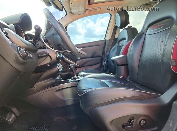 ZFBCFXET0GP332949 2016 FIAT 500X Black Widok naklejki z numerem VIN
