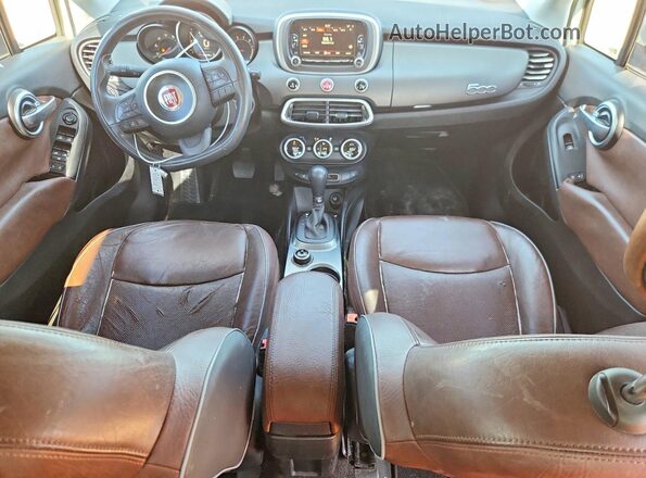 ZFBCFXET0GP377200 2016 FIAT 500X White Vista del salpicadero