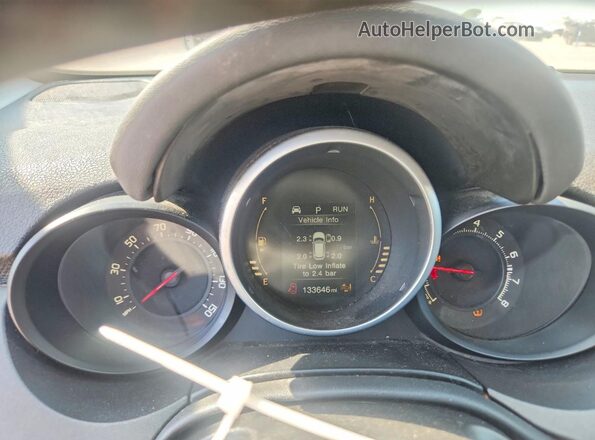 ZFBCFXET0GP408462 2016 FIAT 500X White Vista del cuadro de instrumentos