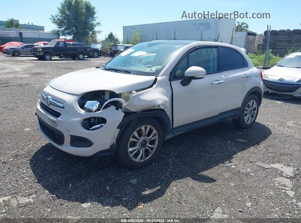 ZFBCFYBTXGP514198 2016 FIAT 500X Cream Vista tres cuartos delantera izquierda