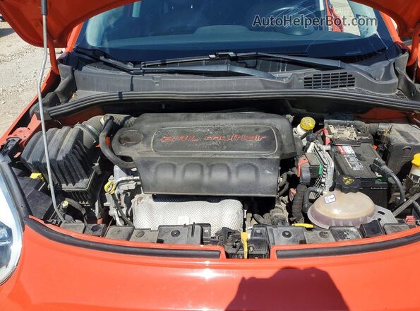 ZFBCFYCB2HP518964 2017 FIAT 500X Orange Սալոնի հետևի տեսք
