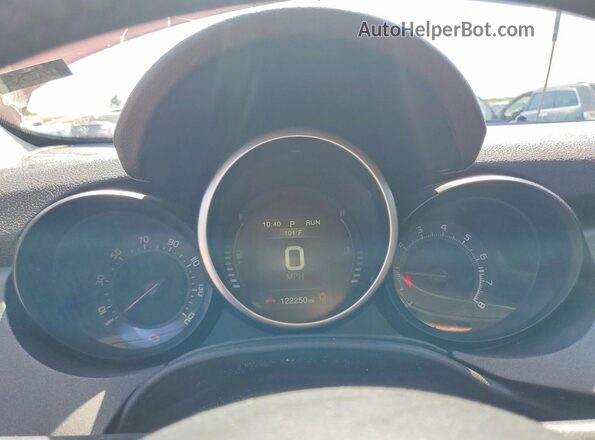 ZFBCFYCB2HP518964 2017 FIAT 500X Orange Սարքավորումների վահանակի տեսք