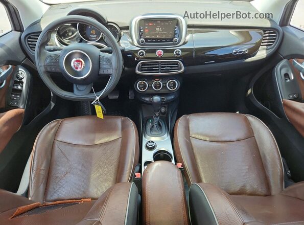 ZFBCFYDT2GP403786 2016 FIAT 500X Black Dashboard view