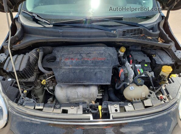 ZFBCFYDT2GP403786 2016 FIAT 500X Black Rear interior view