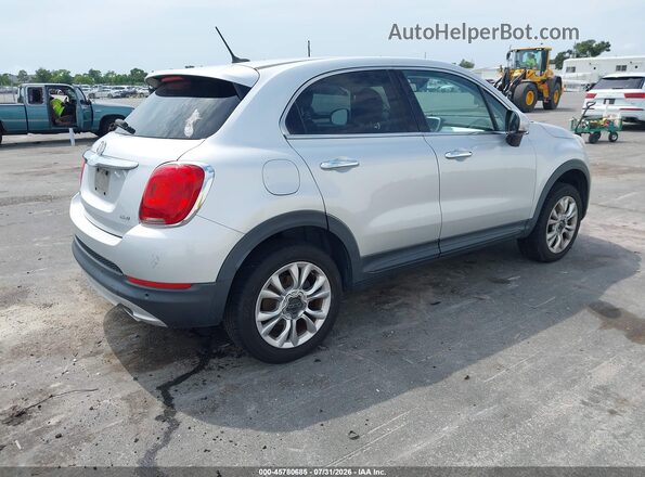 ZFBCFYDT7GP388931 2016 FIAT 500X Silver უკანა მარჯვენა