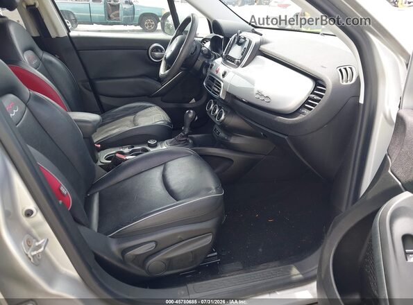 ZFBCFYDT7GP388931 2016 FIAT 500X Silver წინა სალონის ხედი