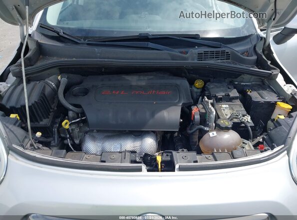 ZFBCFYDT7GP388931 2016 FIAT 500X Silver უკანა ხედი