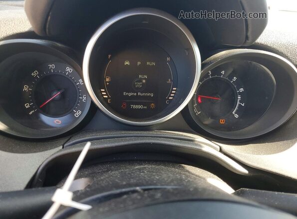 ZFBCFYET0GP334591 2016 FIAT 500X Yellow Vista del cuadro de instrumentos