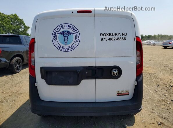 ZFBERFAB2J6H97628 2018 RAM PROMASTER White Вид ззаду